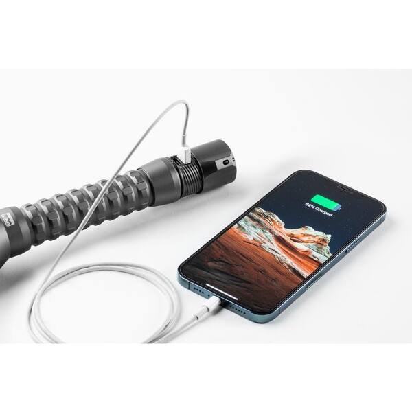 NEBO Davinci 5000 Lumens Handheld Rechargeable Flashlight with