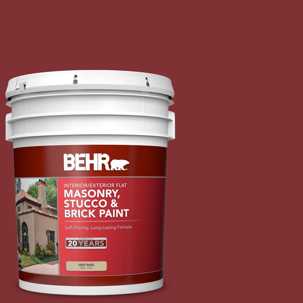 5 gal. #MS-06 Matador Flat Interior/Exterior Masonry, Stucco and Brick Pain