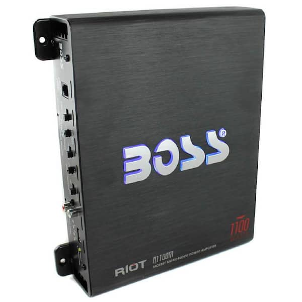 Unbranded 1100-Watt Monoblock Class A/B Car Amplifier and Sub Bass Remote R1100M