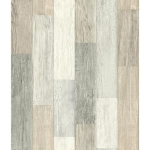 Pallet Board Spray and Stick Wallpaper (Covers 56 sq. ft.)