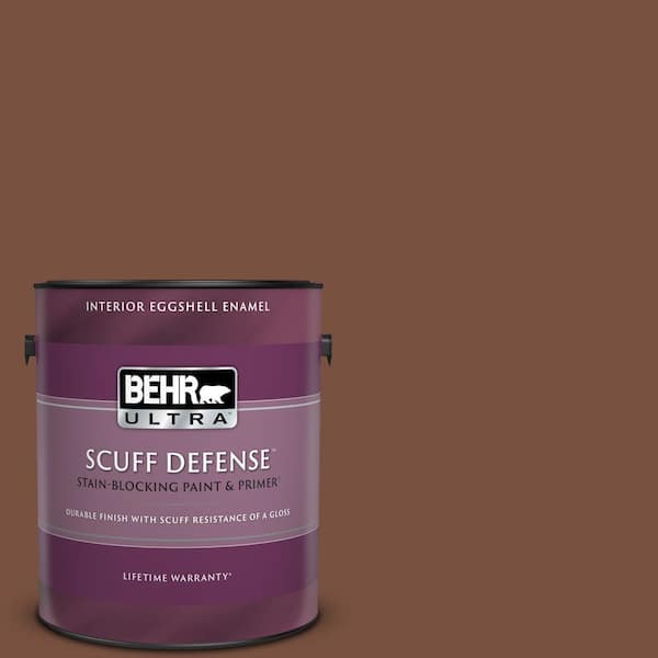 BEHR ULTRA 1 gal. #S200-7 Earth Fired Red Extra Durable Eggshell Enamel Interior Paint & Primer