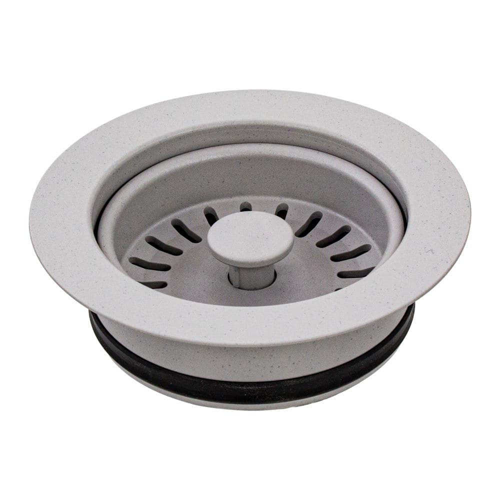 3.5 in. Plastic Disposal Strainer in Concrete Grey price history on PriceWatchPro