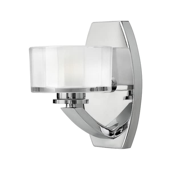 HINKLEY Meridian 5.0 in. 1 Light Chrome Vanity Light
