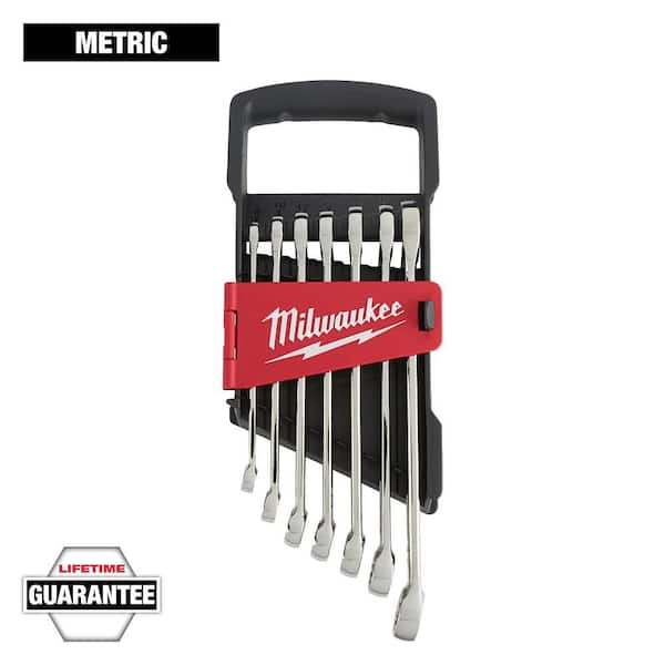 Milwaukee - Combination Metric Wrench Mechanics Tool Set (7-Piece)