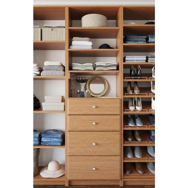 Simply Put 14.625-in W x 5-in H 1-Tier Cabinet-mount Wood Soft