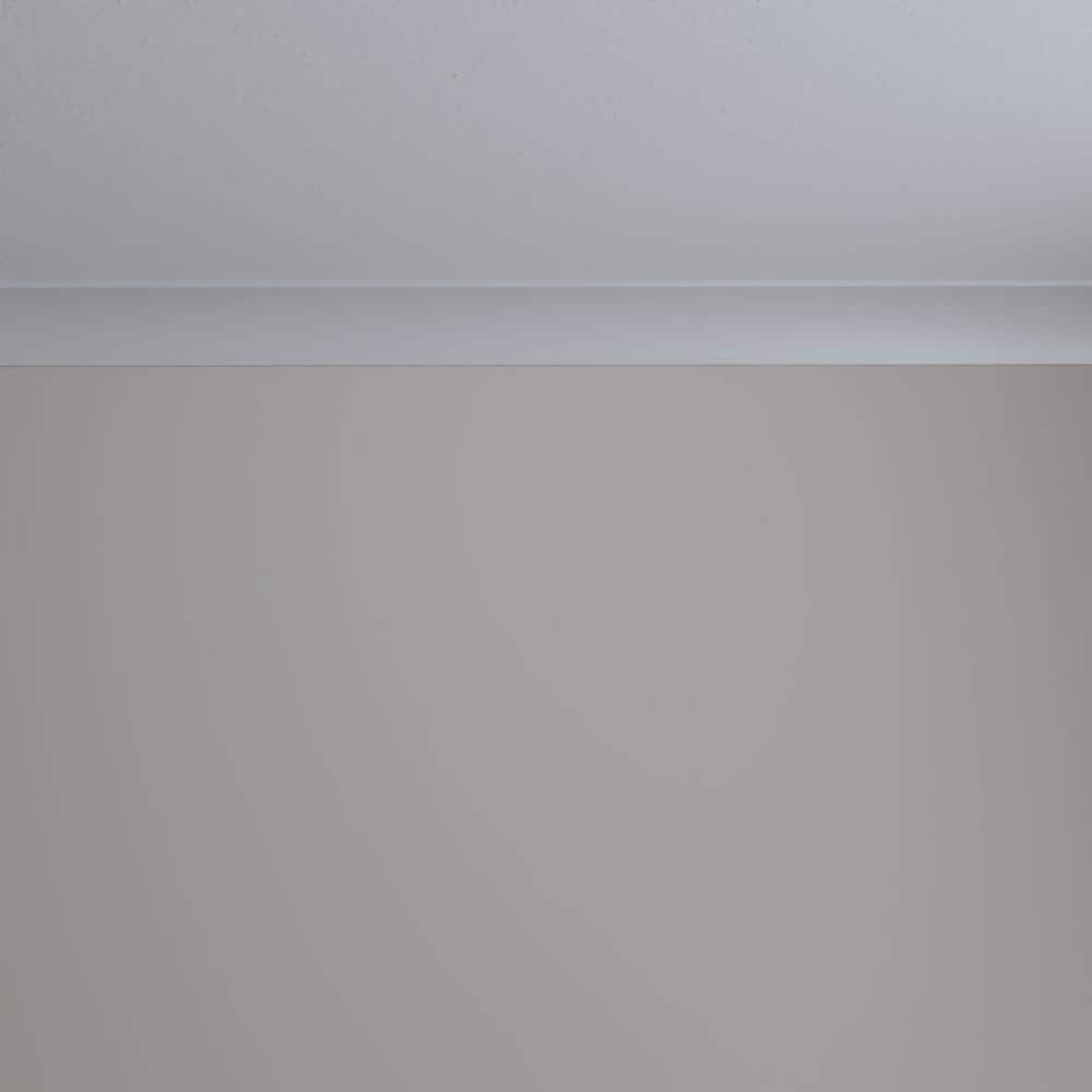 Traditional White Polyurethane Crown Moulding 94.5"
