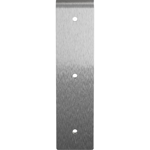 Ekena Millwork 8 in. x 2 in. x 8 in. Stainless Steel Unfinished