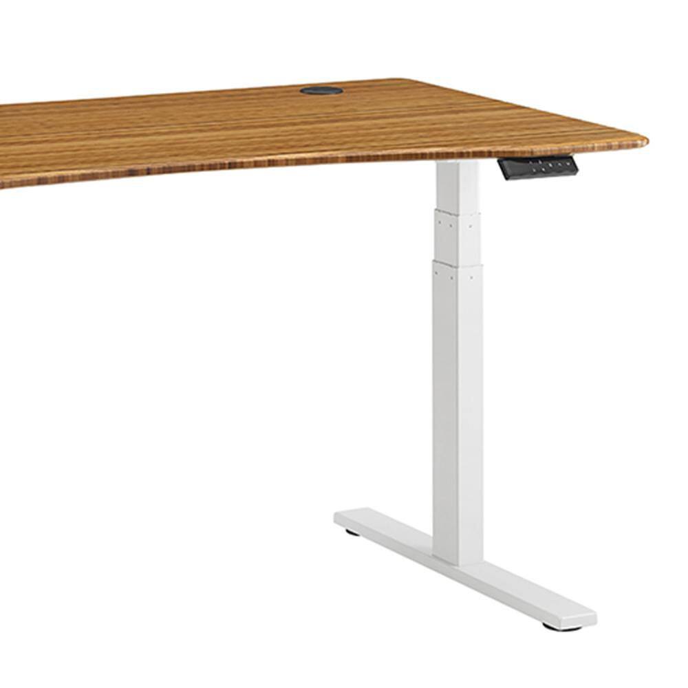Ascent Amber Bamboo Adjustable Hi-Lo Desk 60"x30"