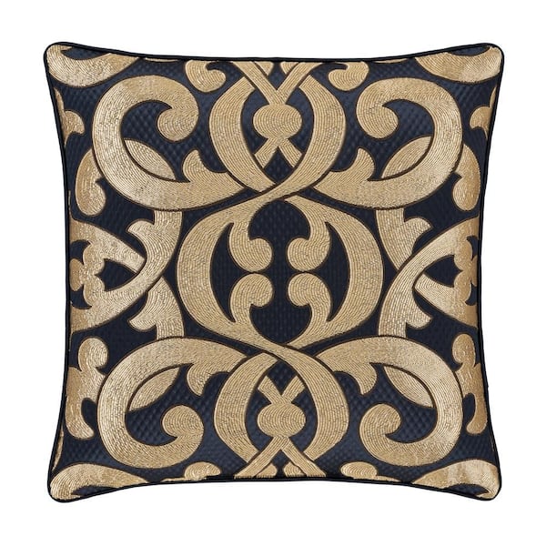Unbranded Baylor Polyester 20 in. Square Decorative 20 in. x 20 in. Throw Pillow