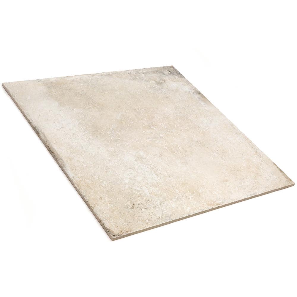 Ravello 24" x 24" Beige Natural Stone Look Porcelain Tile