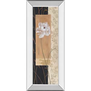 "Black and Gold I" By Carol Robinson Mirror Framed Print Wall Art 18 in. x 42 in.