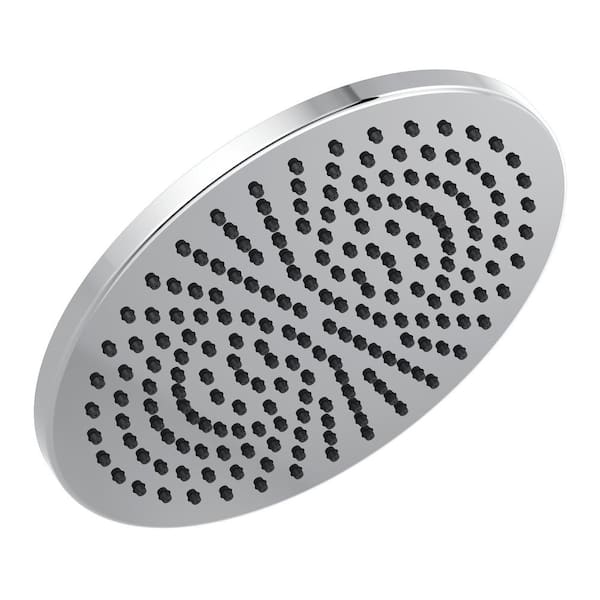 Delta 1-Spray Patterns 2.5 GPM 11.75 in. Wall Mount Fixed Shower Head in Lumicoat Chrome