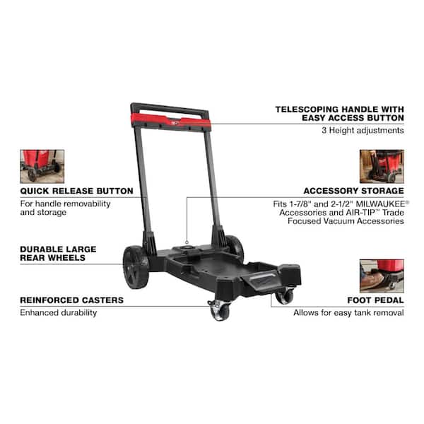 M18 Premium Wet/Dry Shop Vacuum Cart