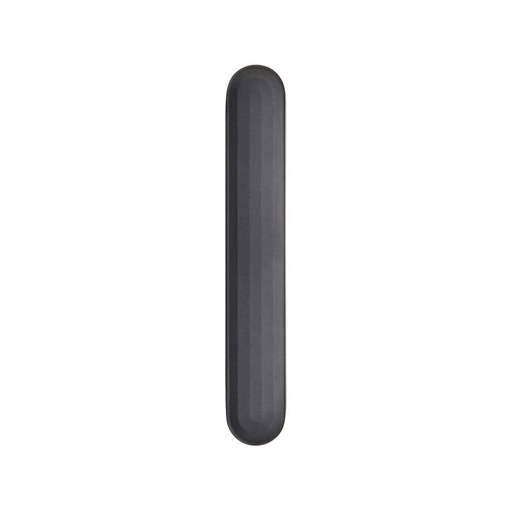 Matte Black Modern Bar Cabinet Pull with Mounting Hardware