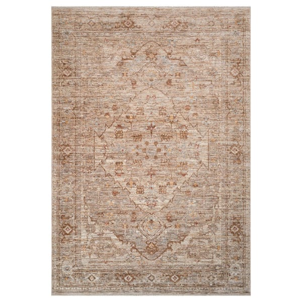 Albany Beige 4 ft. x 6 ft. Oriental Area Rug