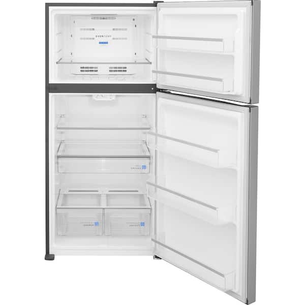 30 in. 20 Cu. Ft. Top Freezer Refrigerator in Smudge-Proof Stainless Steel, ENERGY STAR