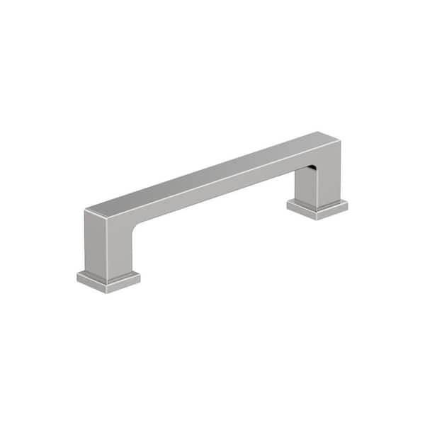 10-Pack Bridgeport 3 3/4 in.  96mm  Traditional Polished Chrome Bar Cabinet Pulls