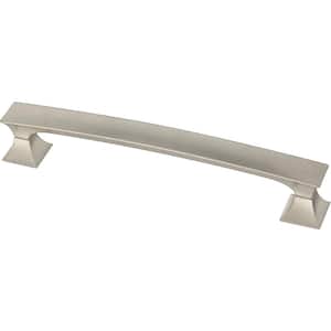 Modern Luxe 6-5/16 in. (160 mm) Satin Nickel Drawer Pull