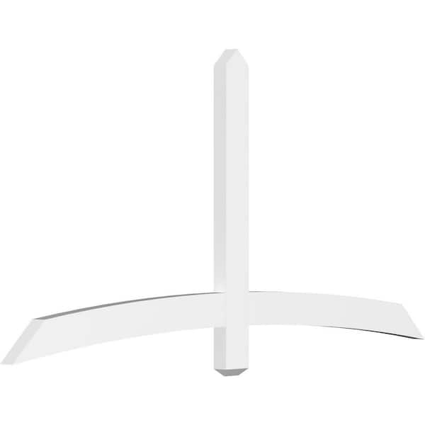 Ekena Millwork Bellingham 72 in. W x 36 in. H x 2 in. D Signature Polyurethane Bracket