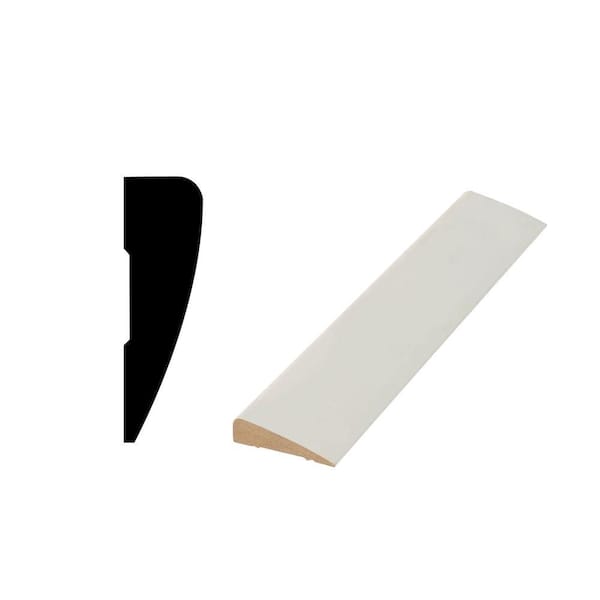 Woodgrain Millwork WM 327 - 19/32 in. x 2-1/4 in. x 168 in. Primed MDF Door and Window Casing Pro Pack