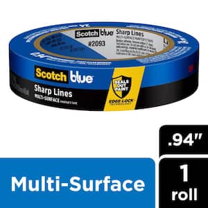 ScotchBlue 0.94 in. x 60 yds. Sharp Lines Painter's Tape with Edge-Lock