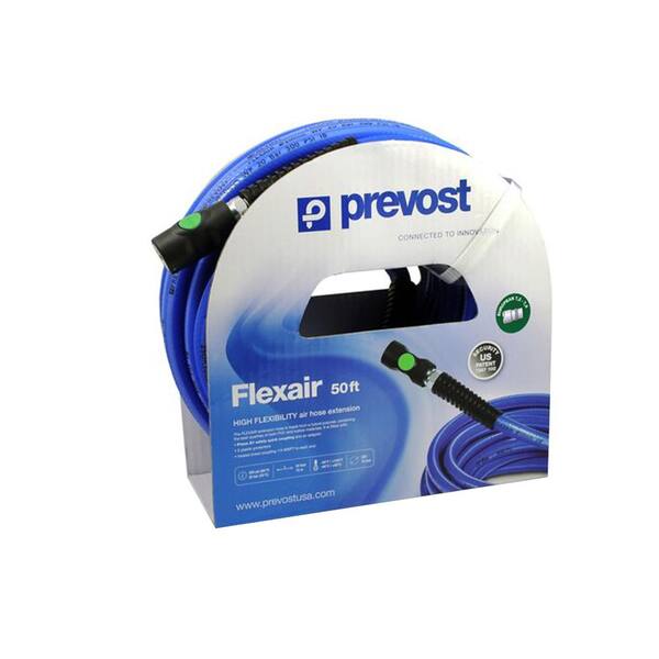 Prevost 3/8 in. x 50 ft. Air Hose with Prevo S1 Industrial Coupler