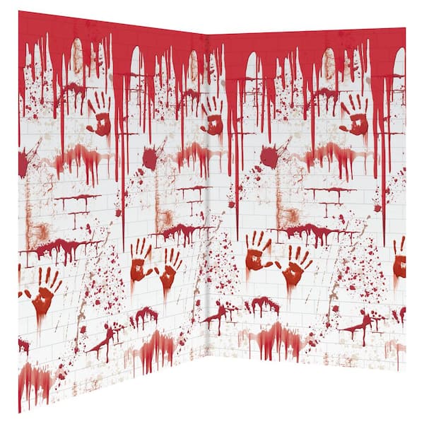 Amscan 48 in. Halloween Chop Shop Scene Setter Room Roll (2Pack