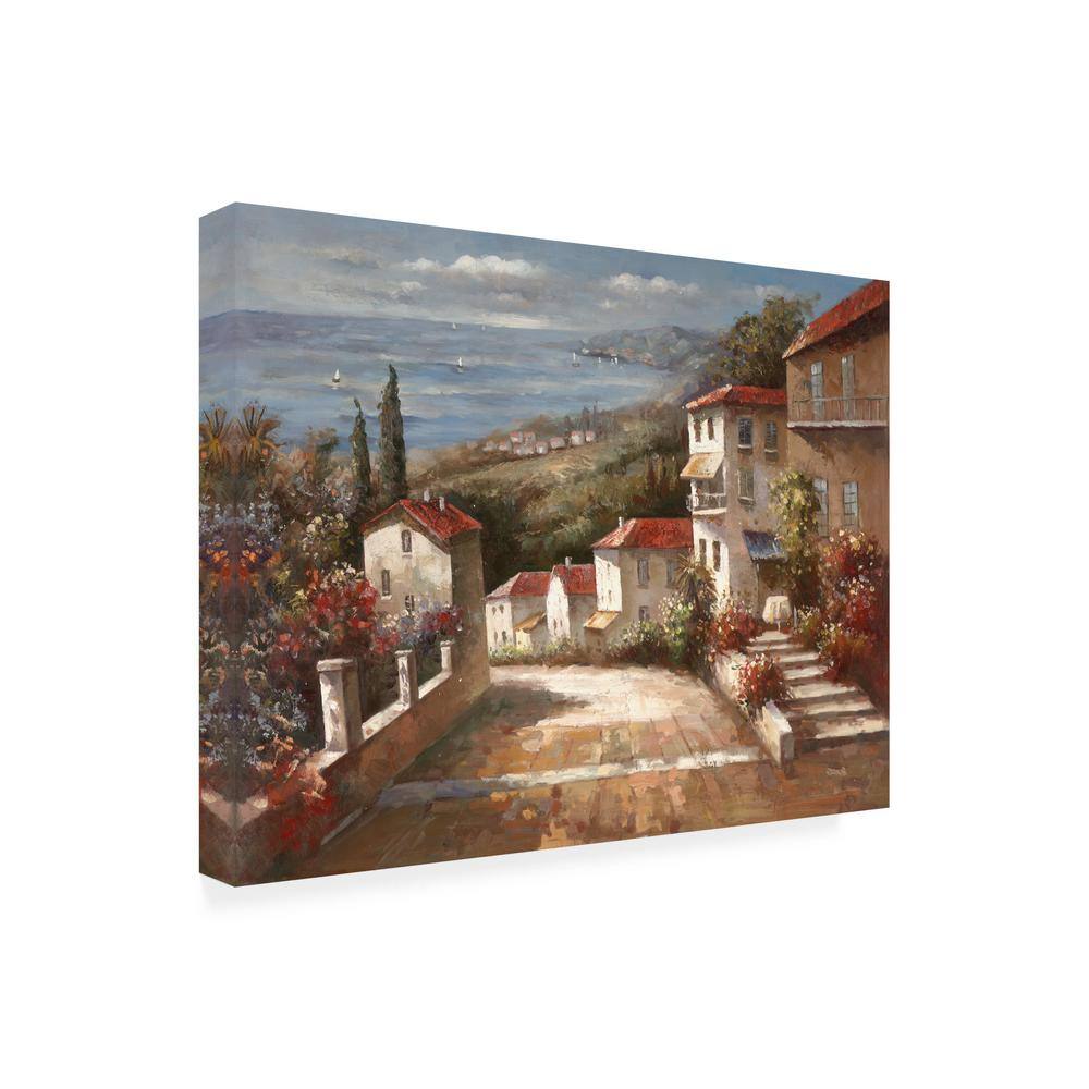 Tuscany Scenic Landscape Canvas Print by Joval, 24x32