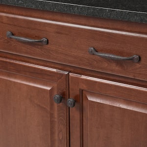 Refined Rustic 5 in. Rustic Iron Center-to-Center Pull