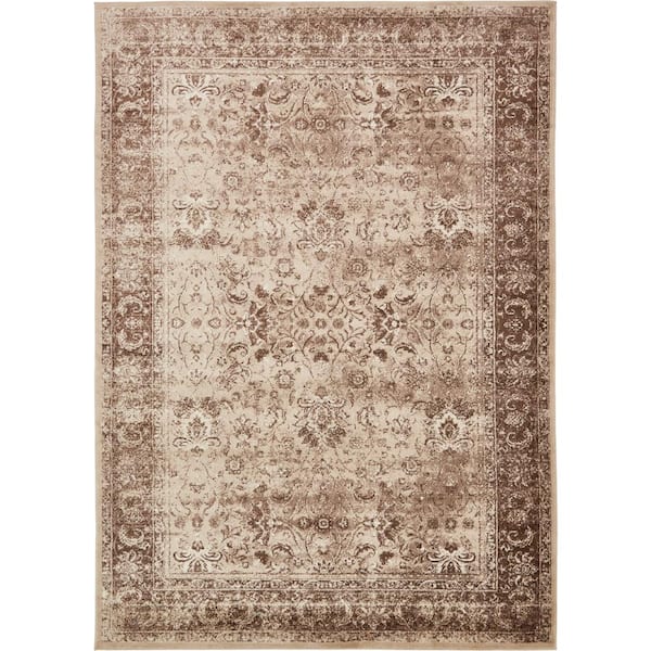 Unique Loom Imperial Bosphorus Ivory 8' 0 x 11' 6 Area Rug