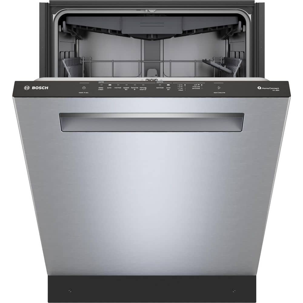 500 Series 24 in. Stainless Steel Top Control Tall Tub Pocket Handle Quietest 44 dBA Dishwasher with Stainless Steel Tub