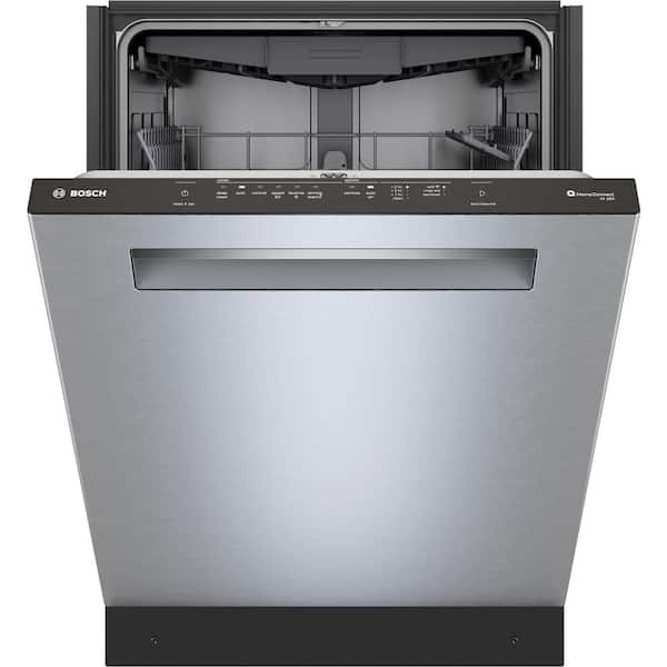 500 Series 24 in. Stainless Steel Top Control Tall Tub Pocket Handle Quietest 44 dBA Dishwasher with Stainless Steel Tub