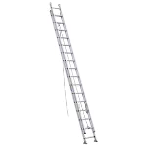 Louisville Ladder 20 ft. Fiberglass Extension Ladder with 300 lbs. Load  Capacity Type 1A Duty Rating FE3220 - The Home Depot