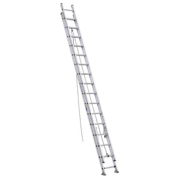 Werner 32 ft. Aluminum D-Rung Extension Ladder with 375 lb. Load Capacity Type IAA Duty Rating