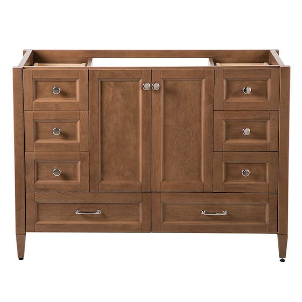 Home Decorators Collection Claxby 48 in. W Vanity Cabinet Only in Toffee