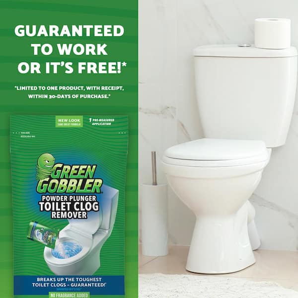 Green Gobbler 31 oz. Drain and Toilet Clog Dissolver Premeasured  Applications (2 Pack) G0015 - The Home Depot