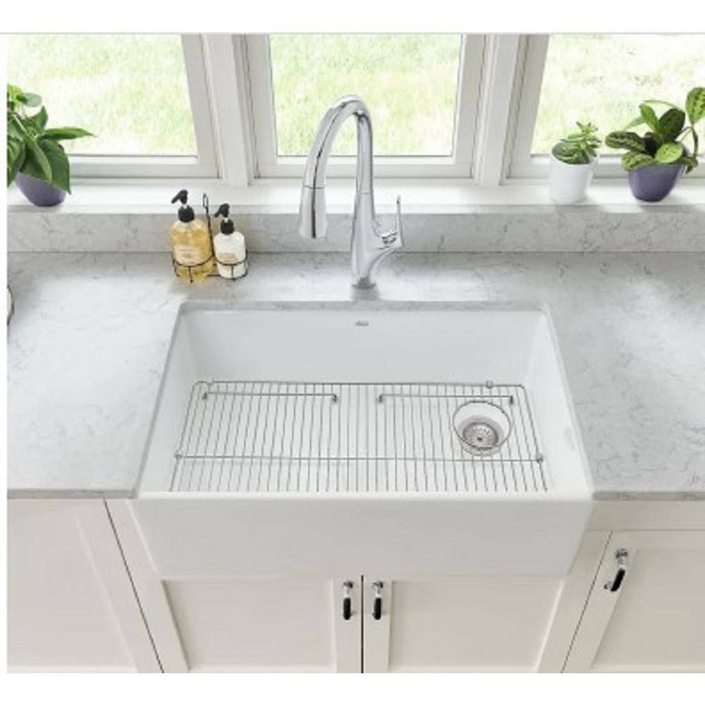 Stainless Steel Sink Grid with Bumpers for Fireclay Sink