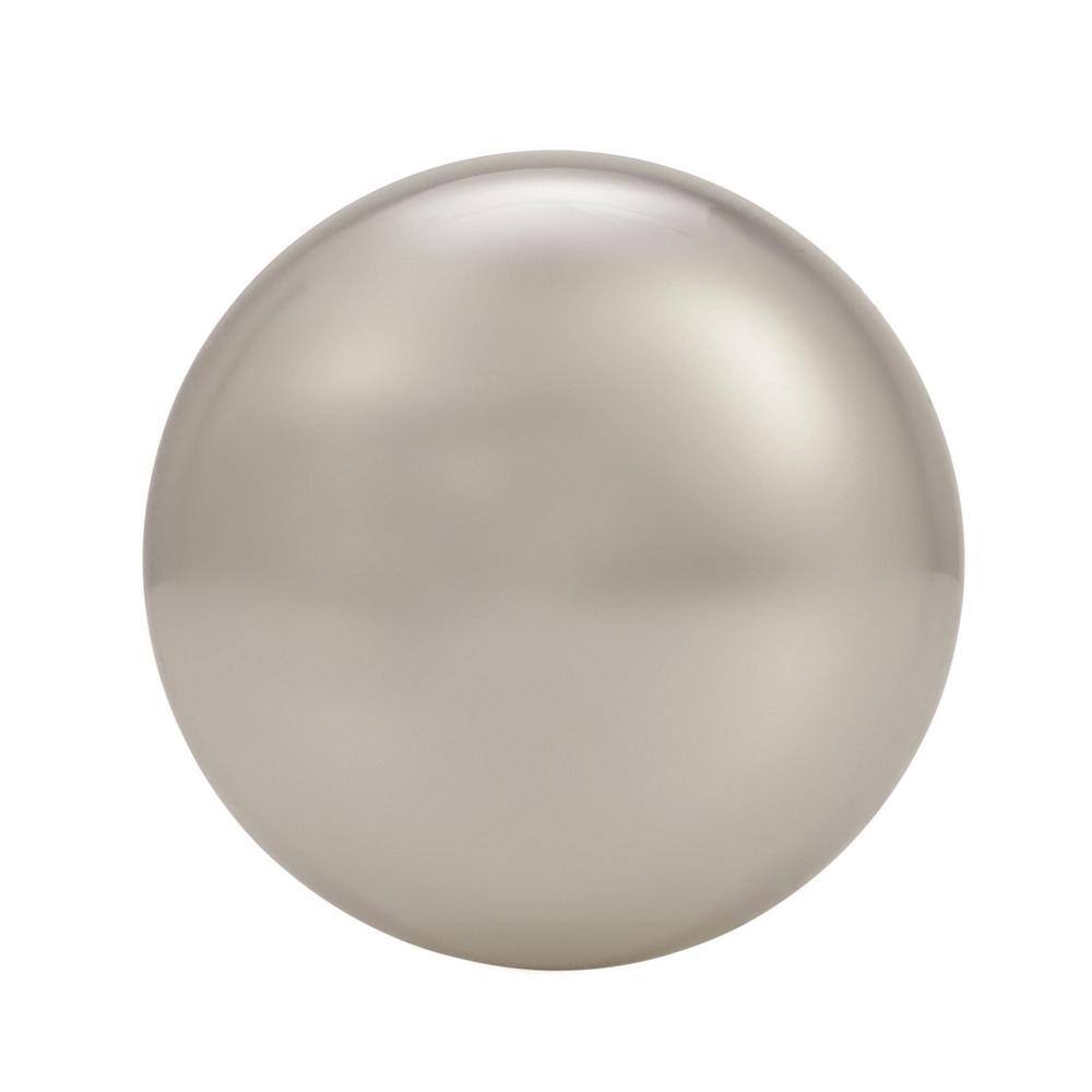 Polished Chrome Round Traditional Cabinet Knob with Mounting Hardware