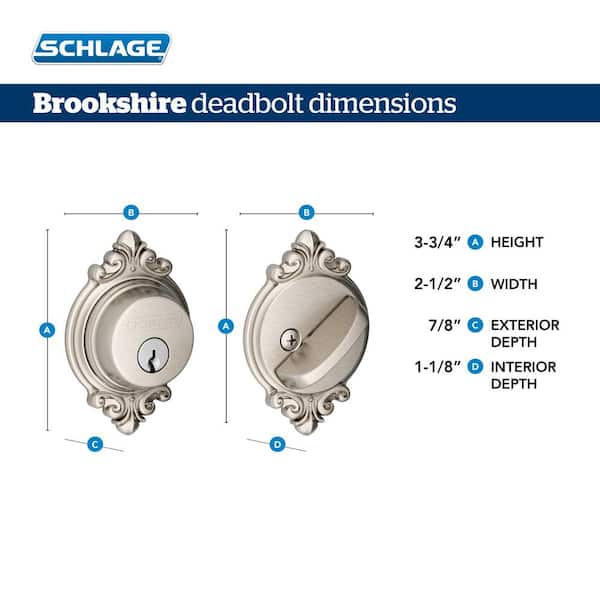 Schlage B60 Parts, Screws and Driver Bar 