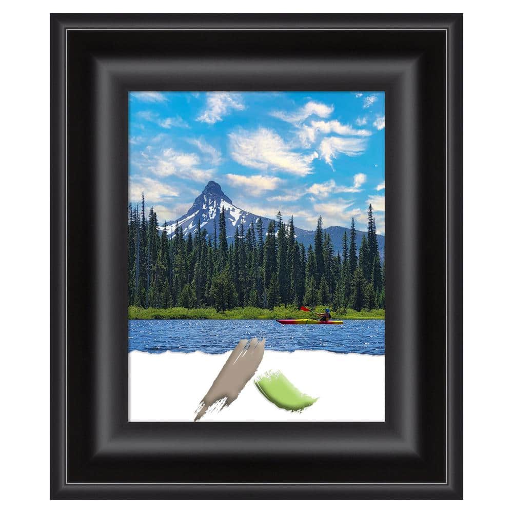 Grand Black 11x14 Polystyrene Wall Picture Frame