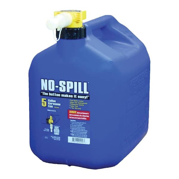 No-Spill 5 Gal. Poly Kerosene Can