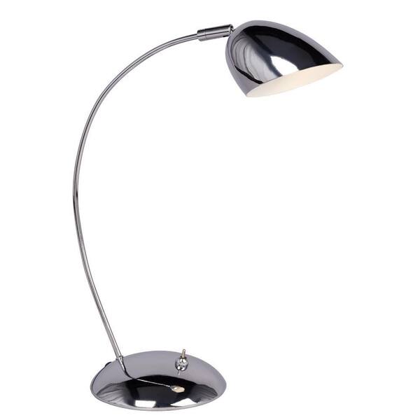 Filament Design Negron 13.25 in. Chrome Desk Lamp