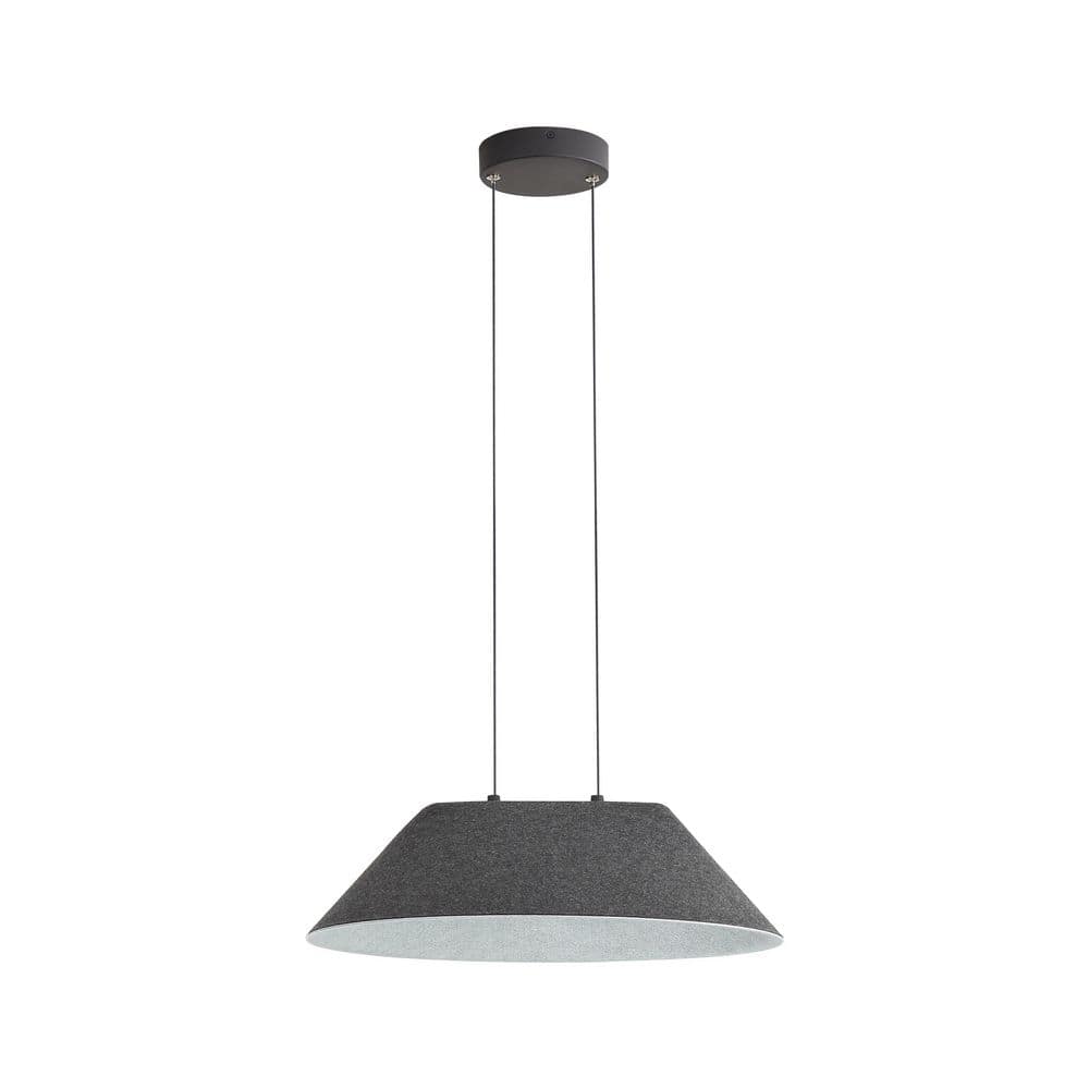 Faroe 8-Watt 1 Light Flecked Black/Grey Integrated LED Pendant Light with Flecked Black/Grey Shade price history on PriceWatchPro