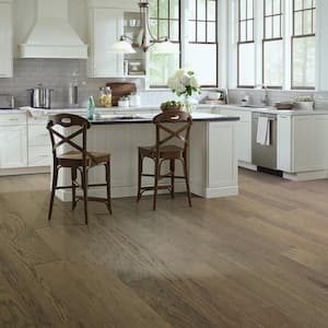 Hampshire Barnboard Hickory 3/8 In. T X 6.3 in. W  Wire Brushed Engineered Hardwood Flooring (30.48 sq.ft./case)