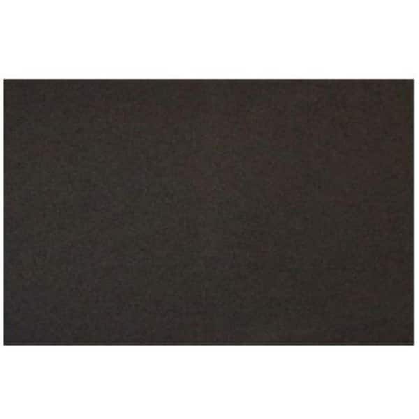 Black 48 in. X 72 in. 12mm. Rubber Horse Stable Stall, Gym, Garage, Workshop Mat 24 sq. ft.