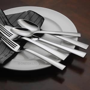 Madison Avenue 45-Piece Silver 18/0 Stainless Steel Flatware Set (Service for 8)