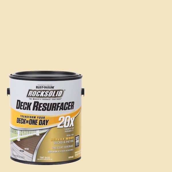 1 gal. Parchment Exterior 20X Deck Resurfacer