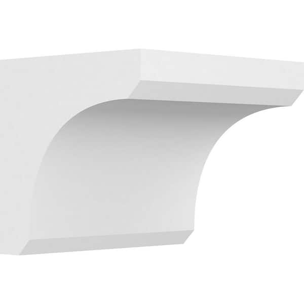 Ekena Millwork 7 in. x 6 in. x 6 in. Standard Legacy Architectural Grade PVC Corbel