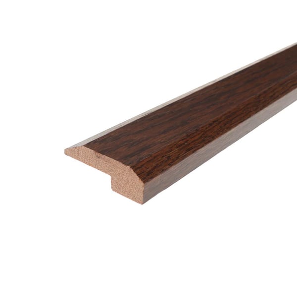 ROPPE Arabica 0.38 in. Thick x 2 in. Wide x 78 in. Length Matte Wired Brushed Multi-Purpose Reducer Wood Molding