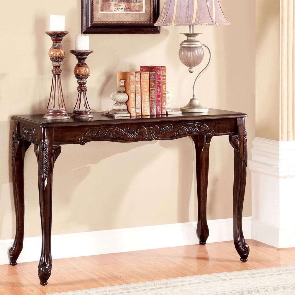 Cherry wood entry table discount